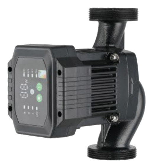 AHBP canned motor circulator pump side view