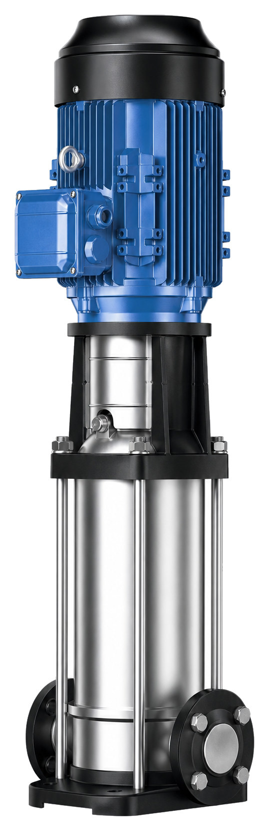 CDL Series vertical multistage pipeline pump front view
