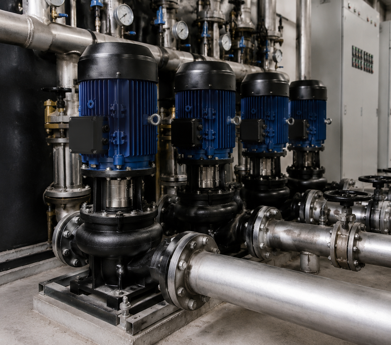 Building pressure boosting application for TD multistage pipeline centrifugal pump